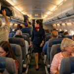 Aircraft cooling system components during maintenance inspection