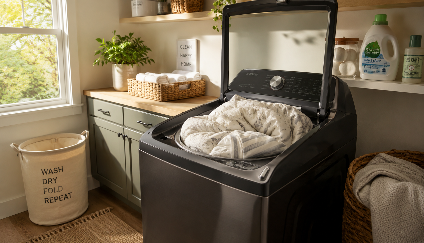 ChatGPT Image May 30, 2026, 04_39_30 PM Large bedding load inside modern high-efficiency impeller washer