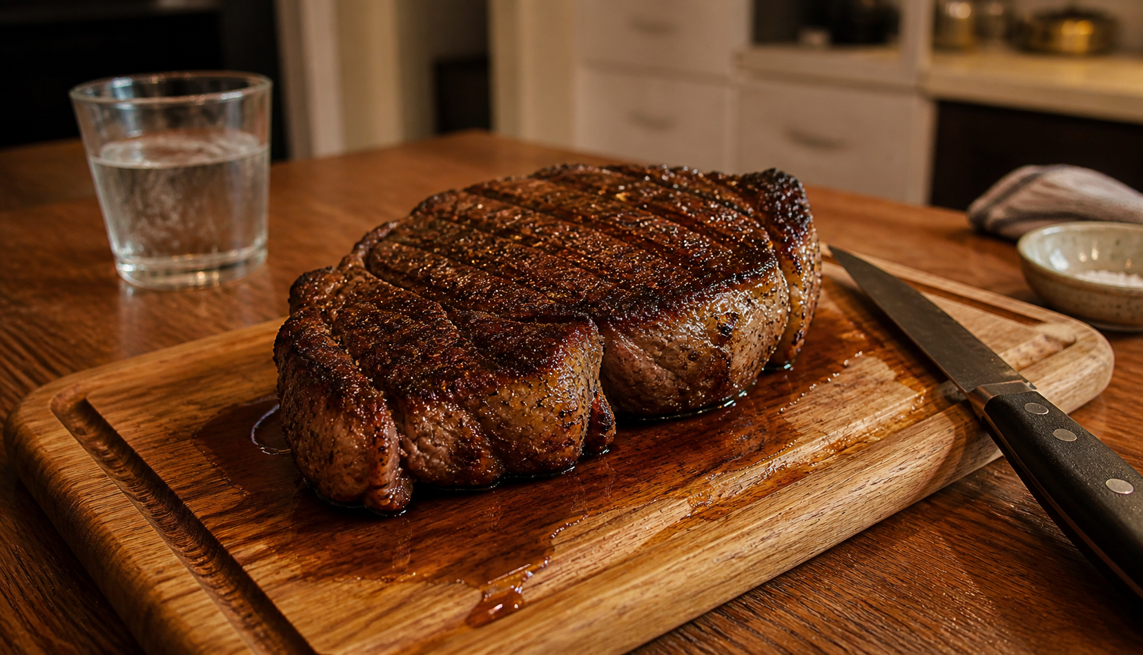 ChatGPT Image May 5, 2026, 10_45_22 PM Perfectly broiled steak resting with rich crust and juices