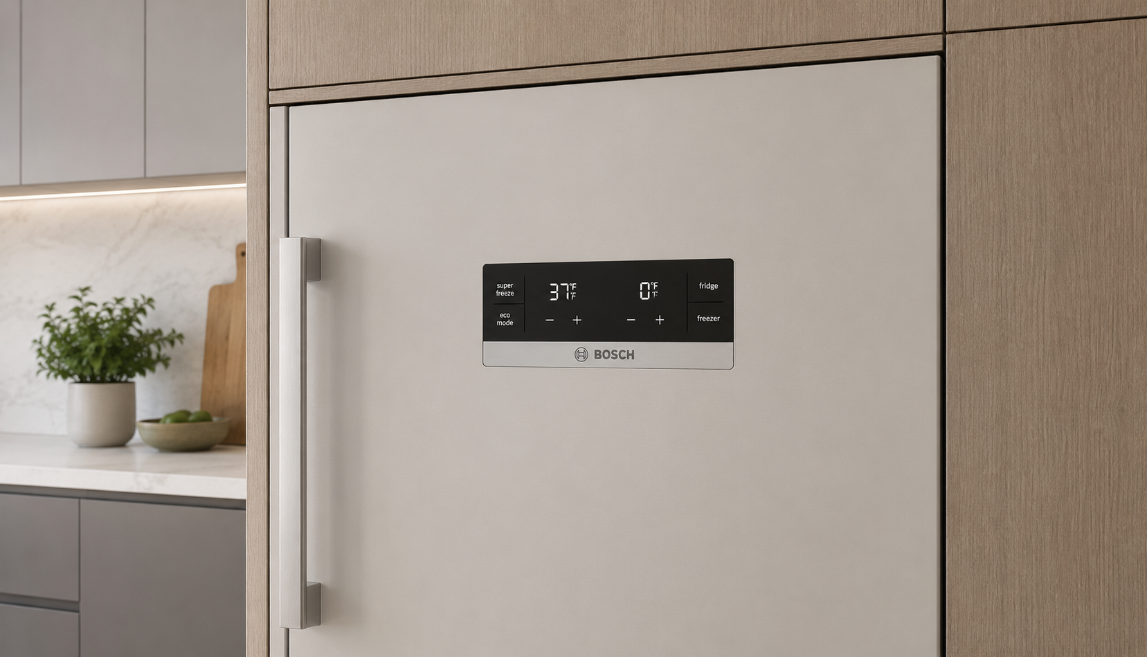ChatGPT Image Jun 22, 2026, 04_40_48 PM built-in Bosch refrigerator with digital control panel flush in cabinetry