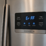 Samsung refrigerator display panel showing error code
