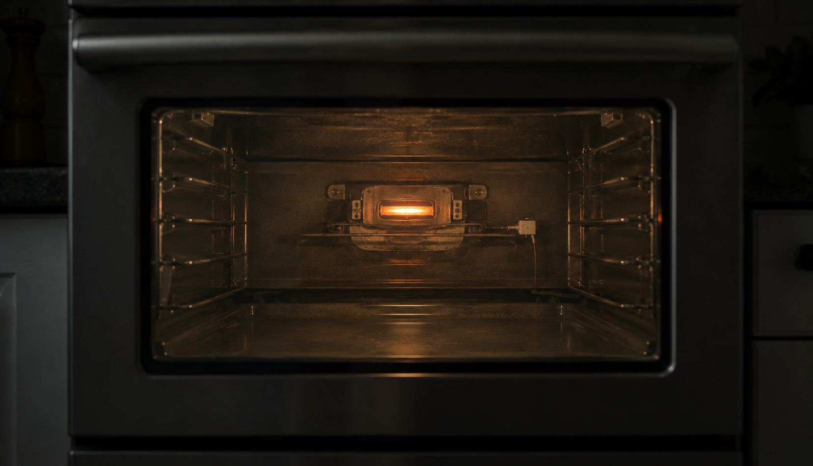 ChatGPT Image Jun 23, 2026, 05_43_30 PM (1) oven igniter glowing without igniting gas burner inside oven