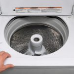 open top load washer lid before starting a cycle