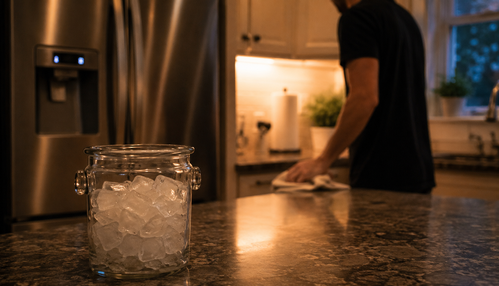 ChatGPT Image Jul 30, 2026, 04_18_09 PM Clean kitchen with fresh ice after ice maker cleaning