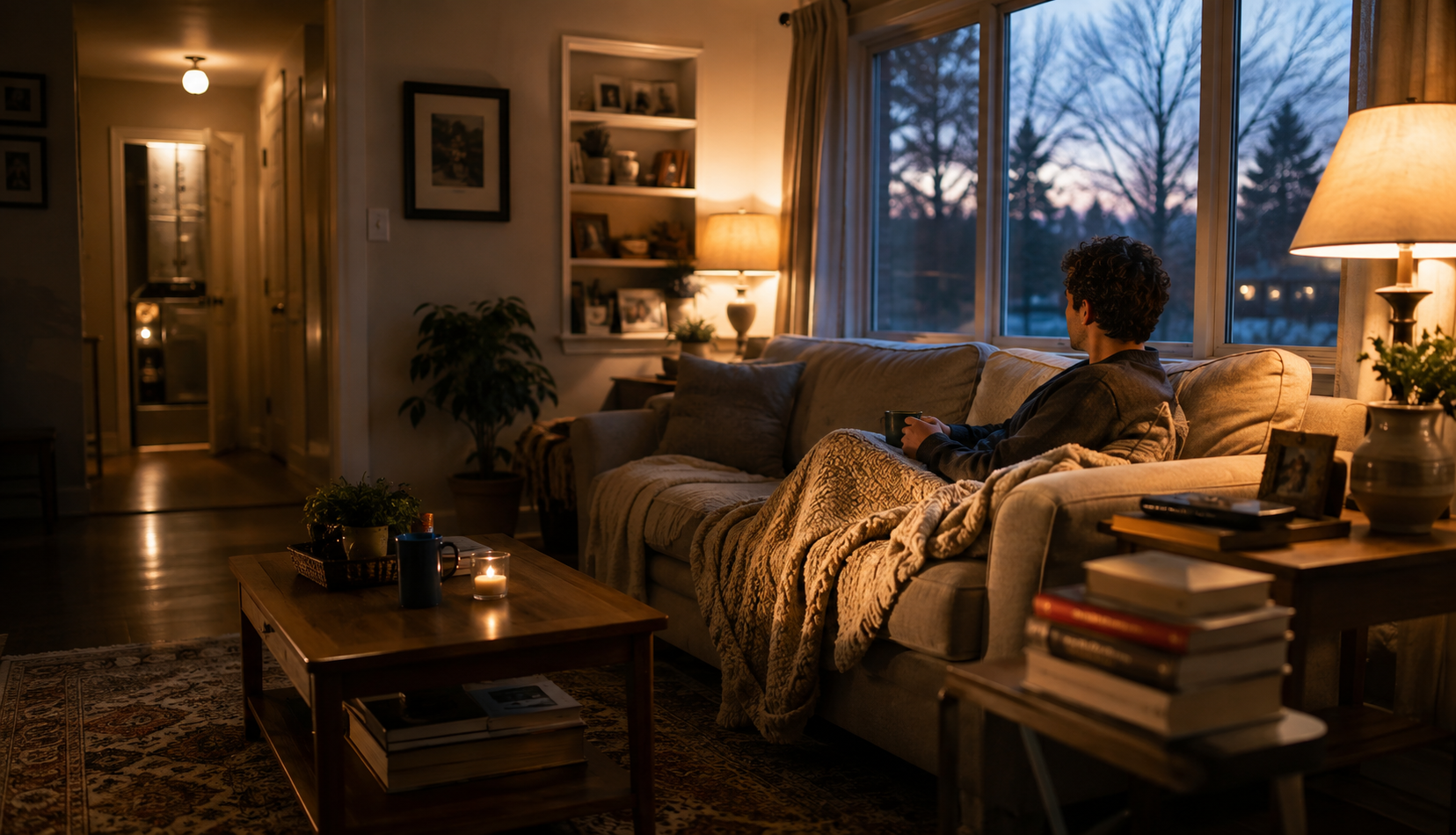 ChatGPT Image Aug 29, 2026, 04_57_56 PM Homeowner relaxing in warm living room during winter evening
